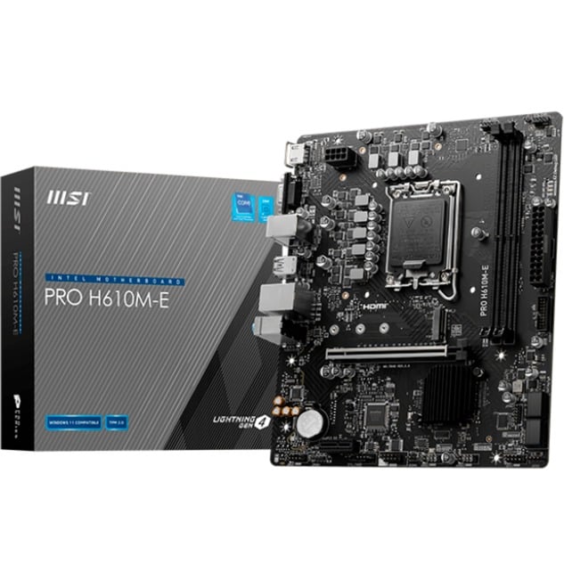 MSI Pro H610-E LGA1700 DDR5