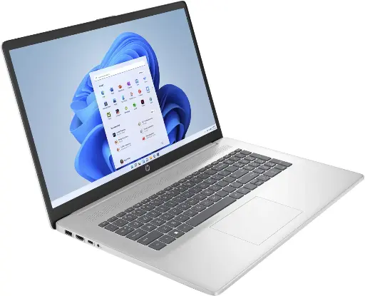 [7791] HP 17.3"HD AMD R5-5500U 16Gb 512Gb SSD Win 11 Silver  