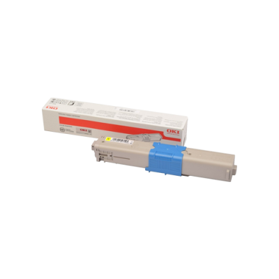 Oki Toner Geel C332/MC363 1500 pagina's