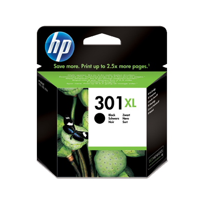 HP 301XL Zwart 430 pagina's