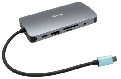 USB-C Nano Dock 1x4K HDMI (F)/3xUSB3.0/1x VGA/1xGigaLan/SD 100W PD